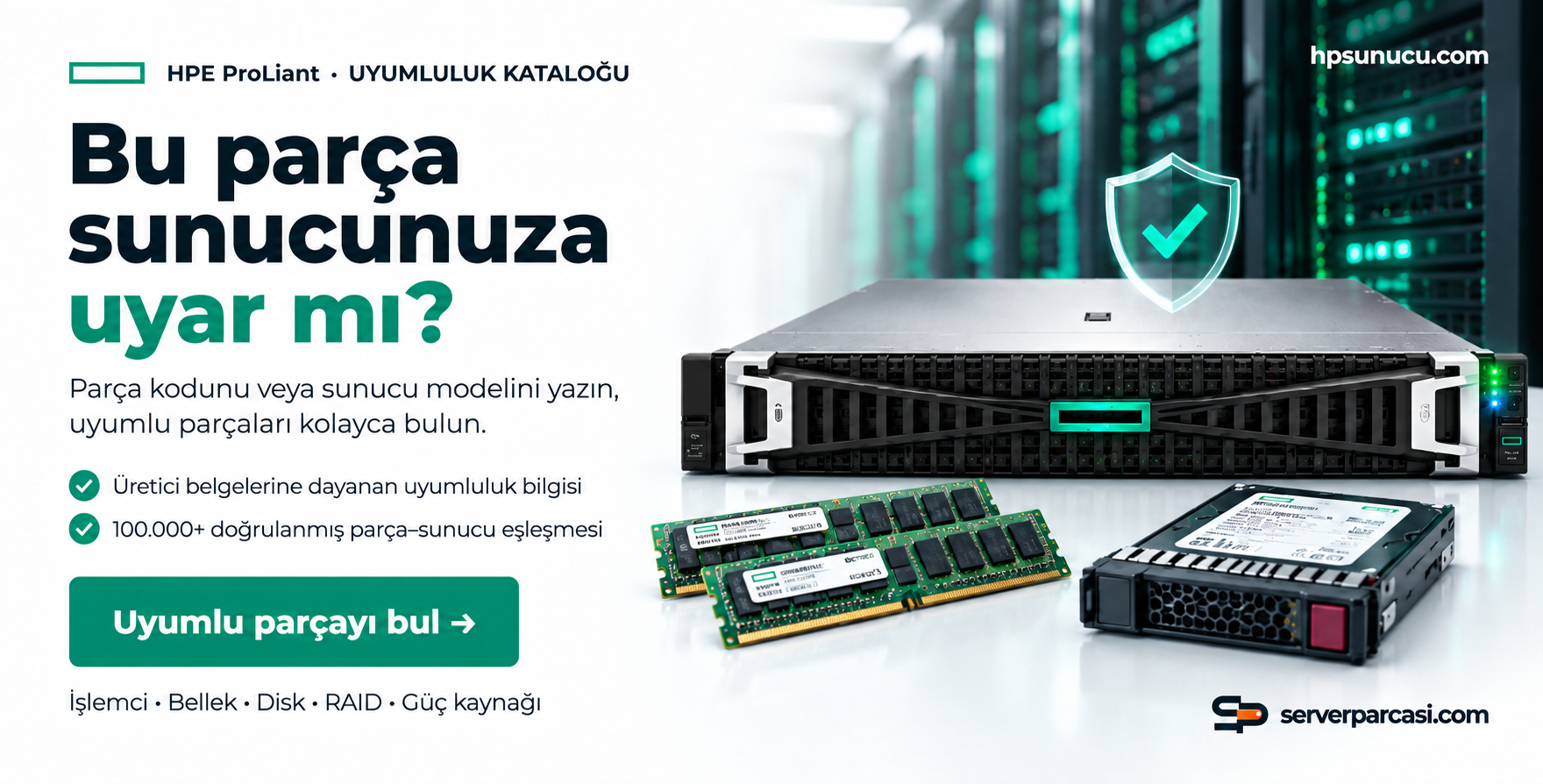 HPE SERVER - ARUBA SWITCH - WORKSTATION - STORAGE - HPSUNUCU.COM