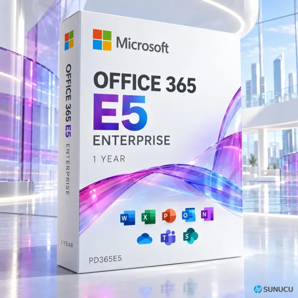 Office 365 E5 Kurumsal (1 Yıllık Abonelik)