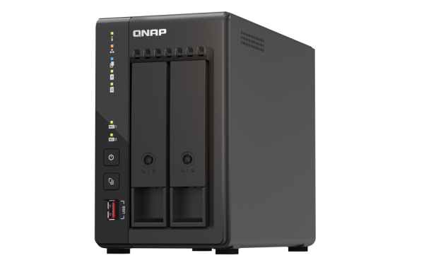 Qnap TS-253E-8G 2 Yuvalı Nas Depolama Ünitesi