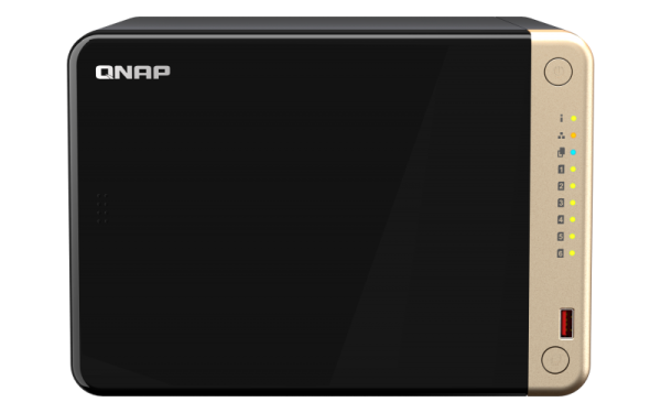 Qnap TS-664 8 GB  250 TB Destekli NAS Depolama Ünitesi