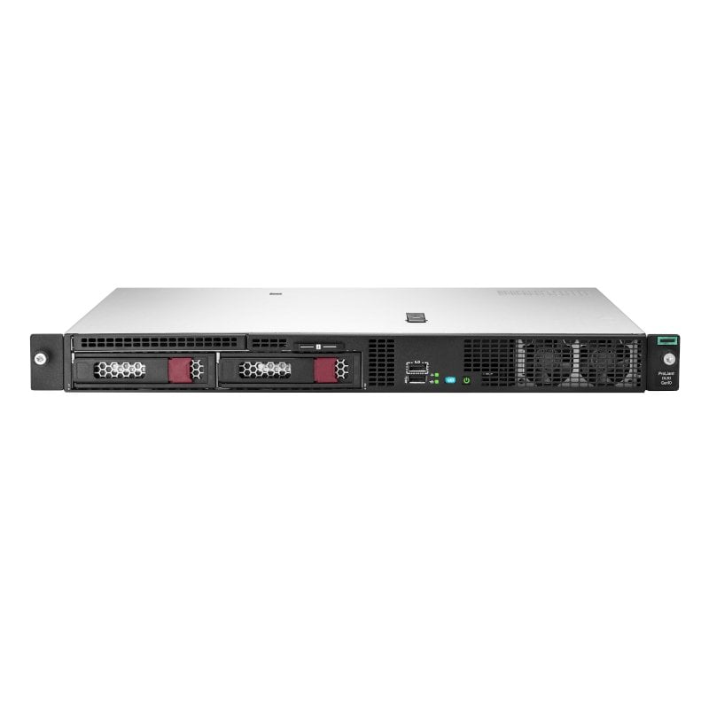 HPE Srv P17078-B21 DL20 Gen10 XEON E-2224 8GB DDR4 S100i 2LFF NHP 290W Power Supply 1U Rack