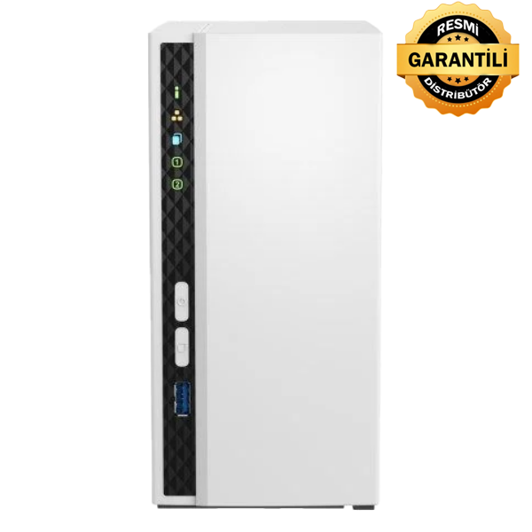 QNAP TS-233 2GB RAM Tower NAS (Resmi Distribütör Garantili)