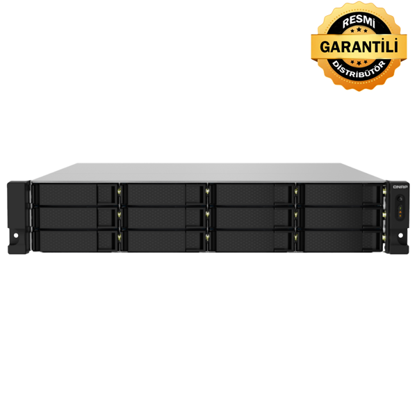 QNAP TS-1232PXU-RP-4G 12 Yuvalı Rack Nas Ünitesi (Resmi Distribütör Garantili)