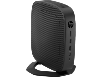 HP Thin Client T640 AMD Ryzen™ R1505G with Radeon™ Vega 3 Graphics 8GB DDR4 64 GB M.2 eMMC Intel 9260 Wireless Windows 10 IoT 64 12H29EA