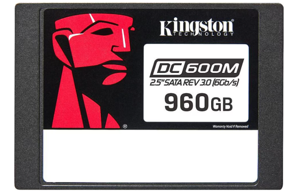 KINGSTON 960GB DC600M Enterprise Sunucu SSD + KIZAK