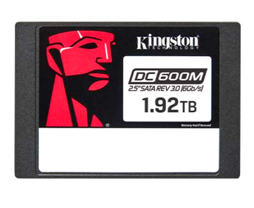 KINGSTON 1.92TB DC600M Enterprise Sunucu SSD + KIZAK