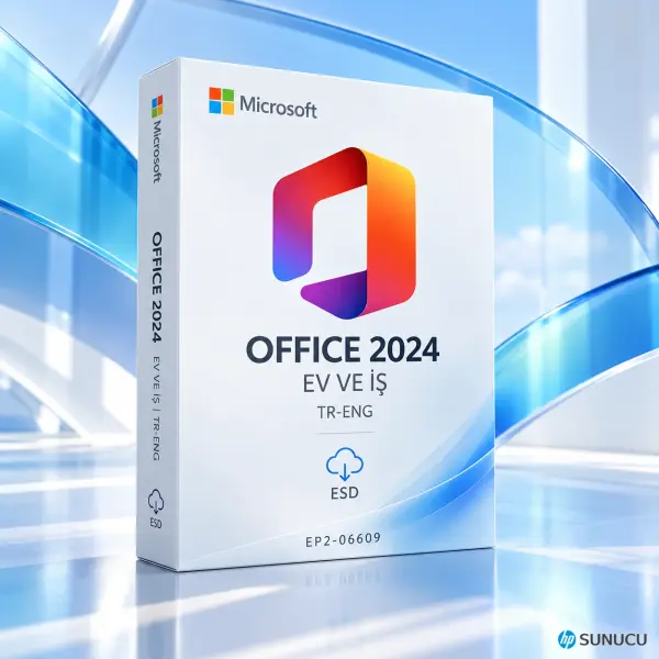 Microsoft Office 2024 Ev ve İş TR/ENG Lisans  ESD  EP2-06609