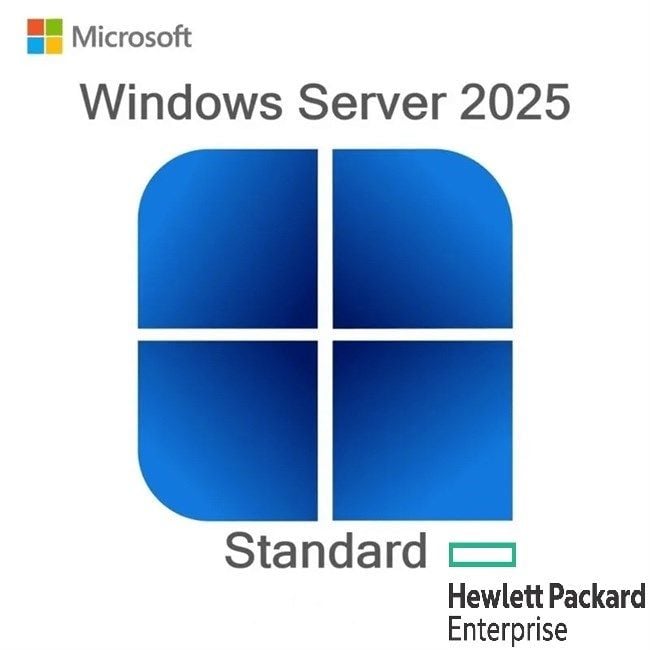 HPE Microsoft Windows Server 2025 16-Core Standard ROK Lisans - P77100-A21