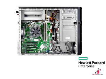 HPE ProLiant ML30 Gen10+ Xeon E-2314 (4C/2.8GHz) 16GB DDR4 NO HDD (4x3.5'') 2x1GbE 350W PSU 4U Tower P44718-421