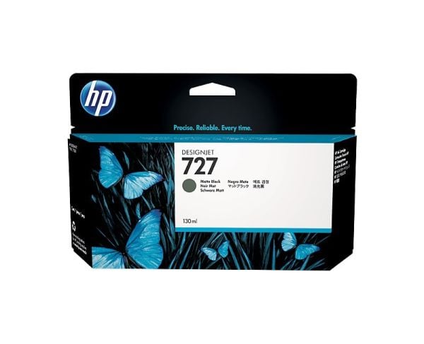 HP B3P22A Mat Siyah Mürekkep Kartuş 130ml (727