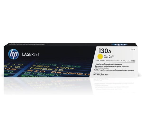 HP CF352A Sarı Toner Kartuş (130A)