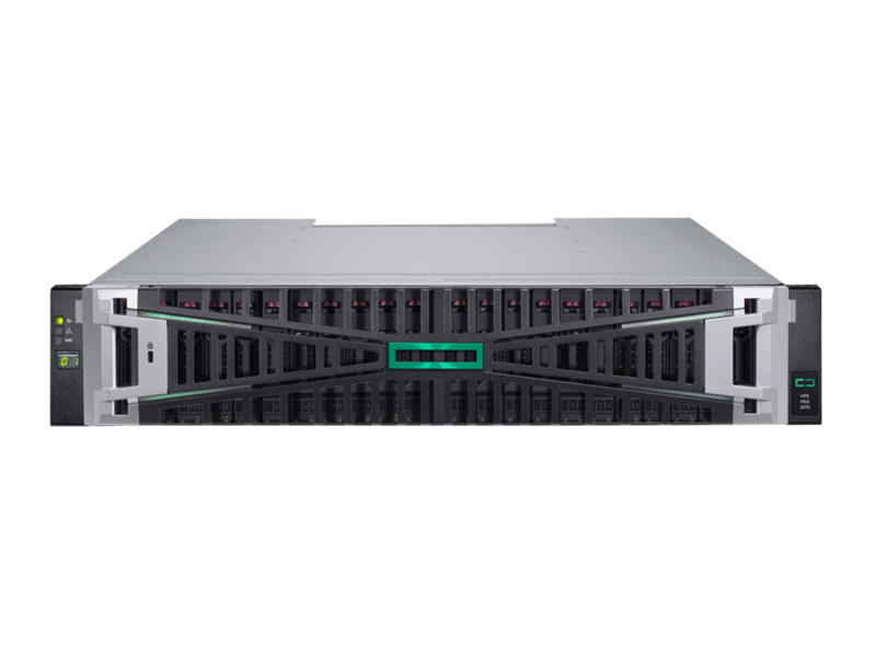 HPE MSA 2070 SFF 2x32Gb FC 4-port Controller 12x1.92TB SSD 4x32Gb SFP FC XCVR 23TB Storage Array