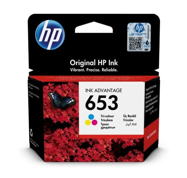 HP 3YM74AE 3 Renkli Mürekkep Kartuş (653)