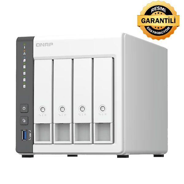 QNAP TS-433-4GB (4x3.5'') Tower NAS (Resmi Distribütör Garantili)