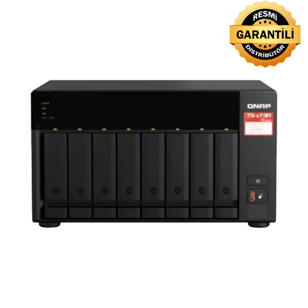 QNAP TS-873A-8GB (8x3.5''/2.5'') Tower NAS (Resmi Distribütör Garantili)