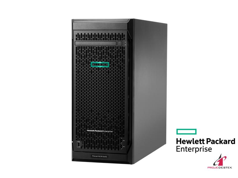 HPE Srv P10812-421 ML110 Gen10 Xeon Silver 4208 1P 16GB No HDD S100i 4LFF 550W Tower