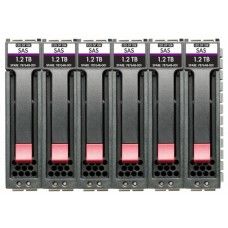 HPE MSA 10.8T SAS 10K SFF M2 6pk HDD Bdl