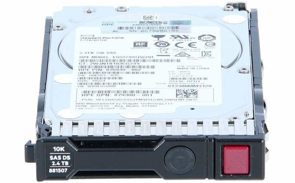 HPE 881457-B21 2.4TB Sas 12G 10K Sff SC 512e DS HDD