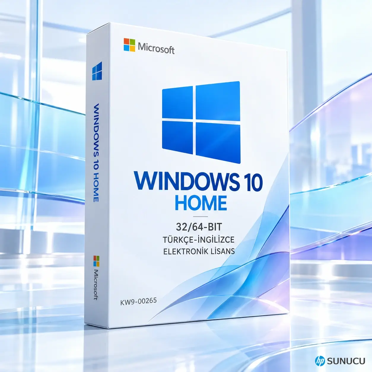 MS WINDOWS 10 HOME 32/64BIT TURKCE-INGILIZCE ELEKTRONIK LISANS